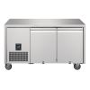 Polar U-Serie RVS vrieswerkbank - 2 deuren
