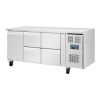 Polar U-serie koelwerkbank 1 deur 4 lades 358L UA020