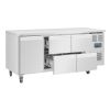 Polar U-serie koelwerkbank 1 deur 4 lades 358L UA020