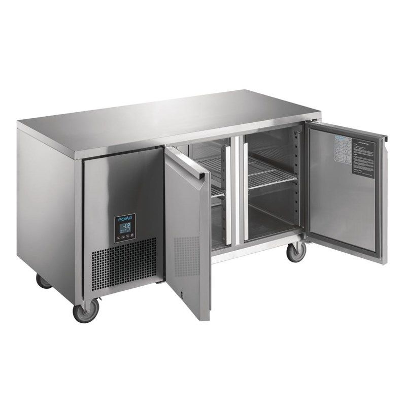 Polar U-serie koelwerkbank 2 deuren UA005