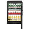 Polar G-serie 900mm barkoeling enkele deur 138L zwart GL015