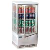 Polar C-Series energiezuinige display koelkast wit 68 liter