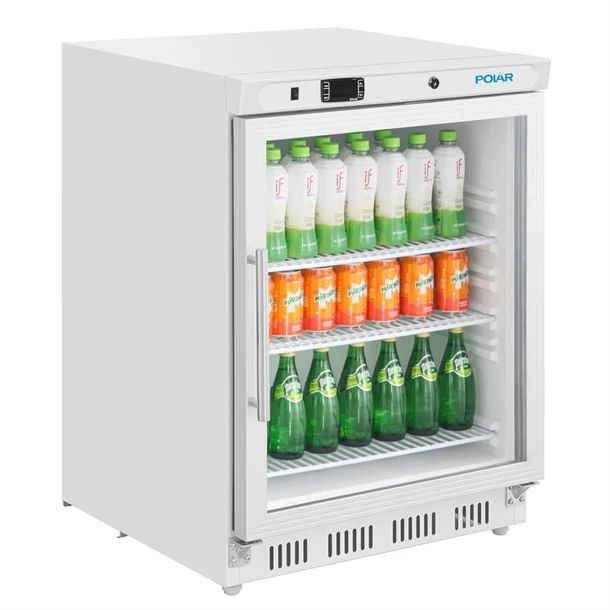 Polar C-Serie CZ785 onderbouw display koelkast wit 150 Liter