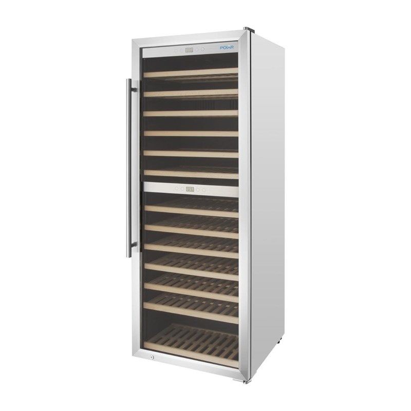 Polar G-Series GM628 Dual Zone Wijnkoelkast Roestvrij Staal