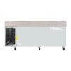 Polar U-Series Bakkerij Counter Koelkast met Granieten Blad 634Ltr