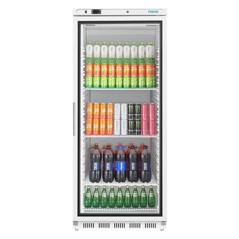 Polar C-Series Staande Display Koelkast 600Ltr Wit