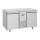 Polar U-Serie Energiezuinige 2 Deurs Tafelvriezer 281Ltr