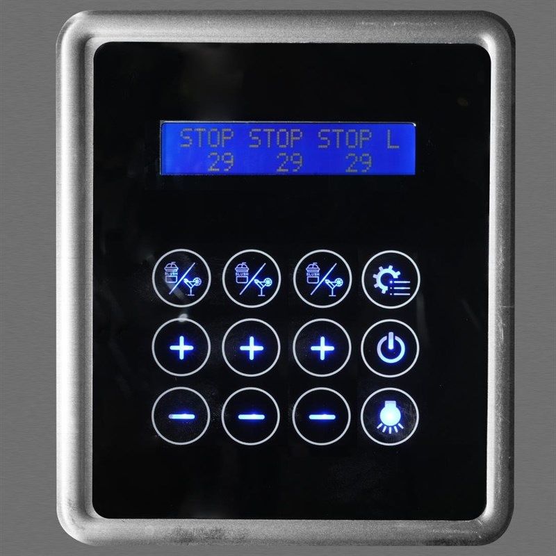 Polar U-Serie Compatibele Slush Maker Met Laag Suikergehalte 3X 12Ltr