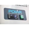 Polar RVS pizzawerkbank - CT423 - 2 deuren, deeglades - marmerblad