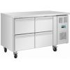 Polar U-serie RVS koelwerkbank 4 laden gastronorm 105L