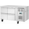 Polar U-serie RVS koelwerkbank 4 laden gastronorm 105L