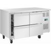 Polar U-serie RVS koelwerkbank 4 laden gastronorm 105L