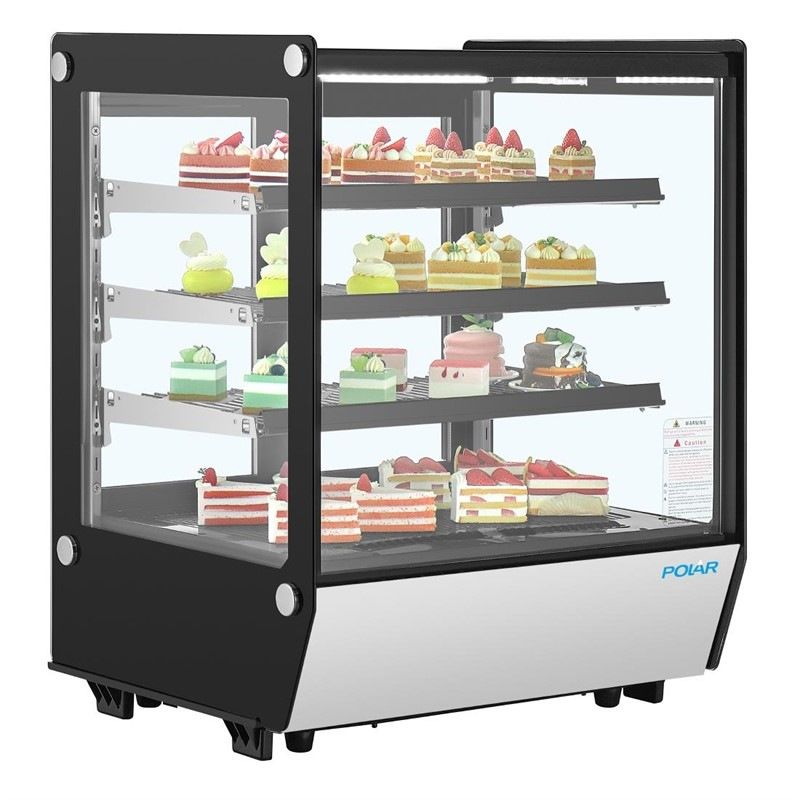 Polar G Series glas toonbank koelvitrine vierkant - PG024 - 145L