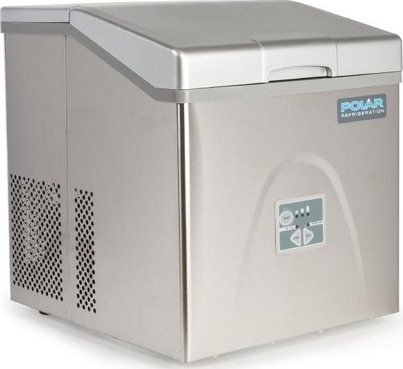 Polar tafelmodel ijsblokjesmachine - 17kg - G620